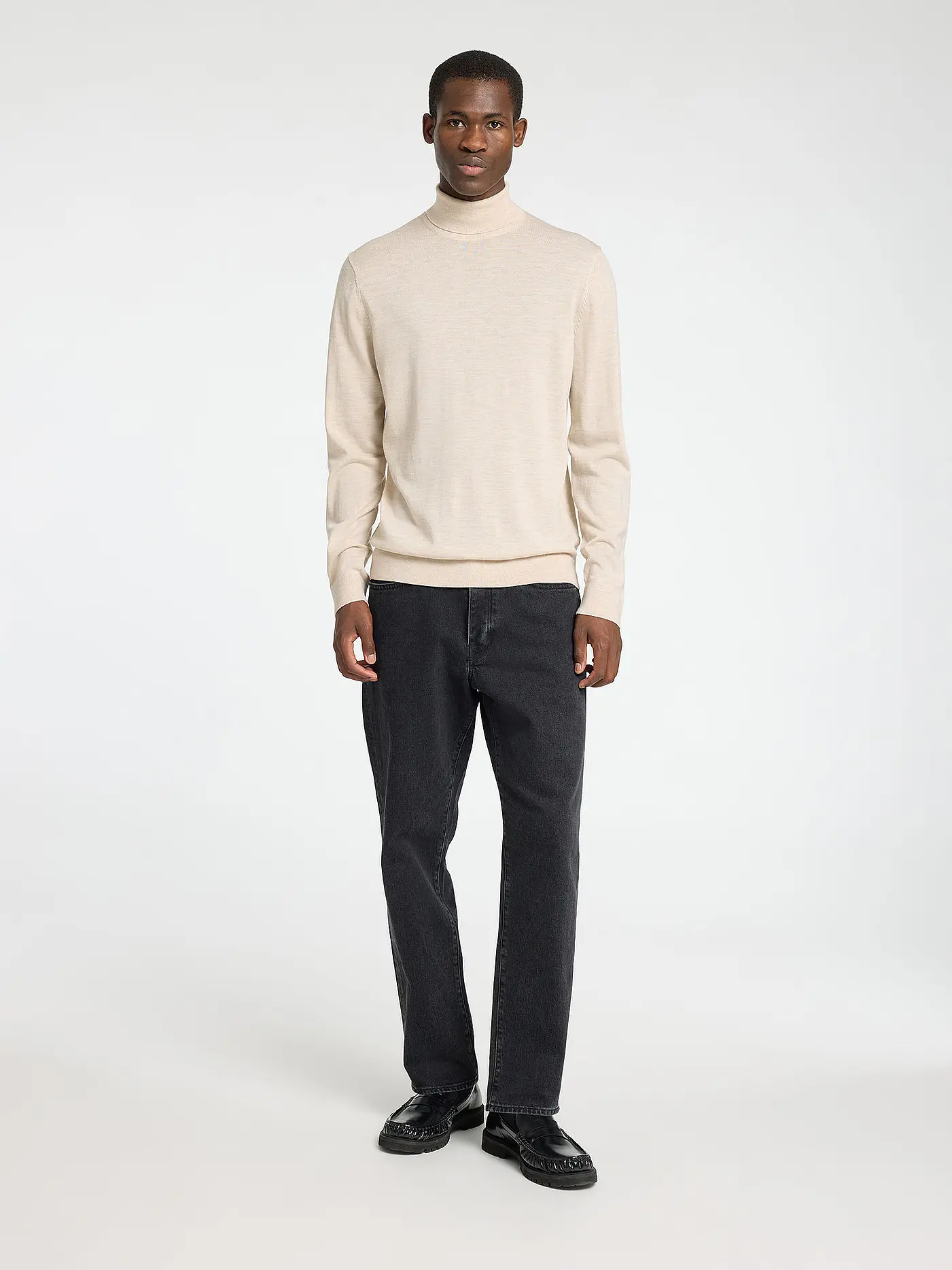 SELECTED | Rollkragenpullover SLHTRAY | creme
